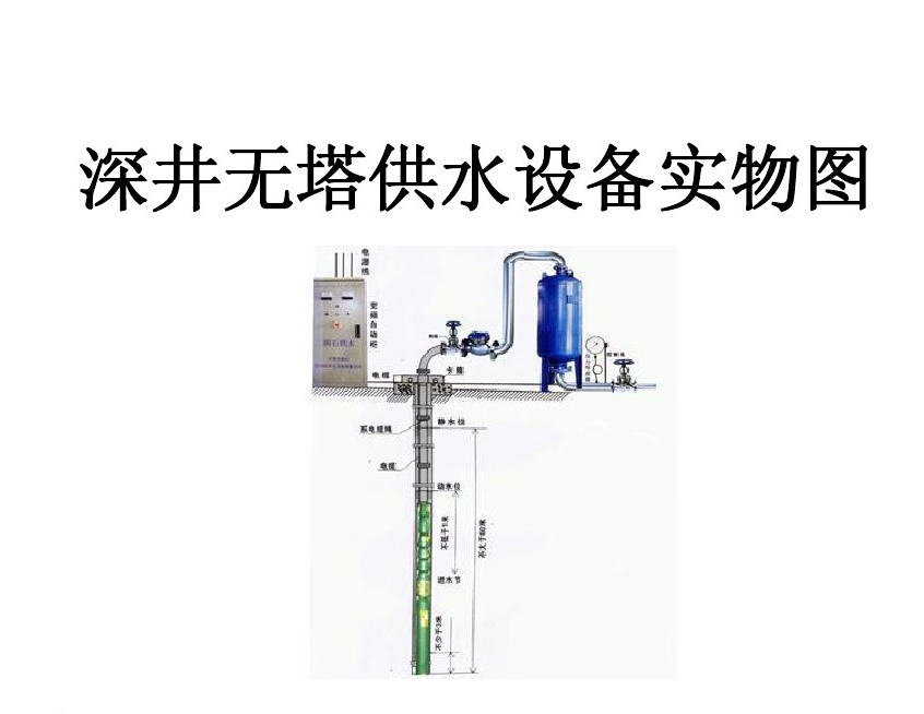 彭泽县井泵无塔式供水设备